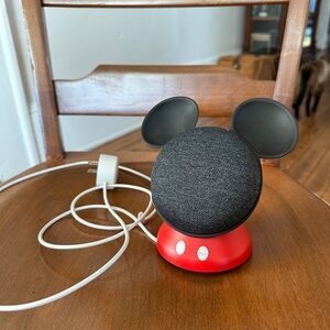Disney Mickey Mouse Den Series Mount for Google Home Mini, with Google Home Mini